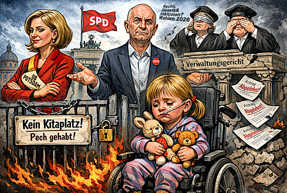 Noosha Aubel und Dietmar Woidke: Wie Potsdam ein schwerstbehindertes Kleinkind im Stich lässt